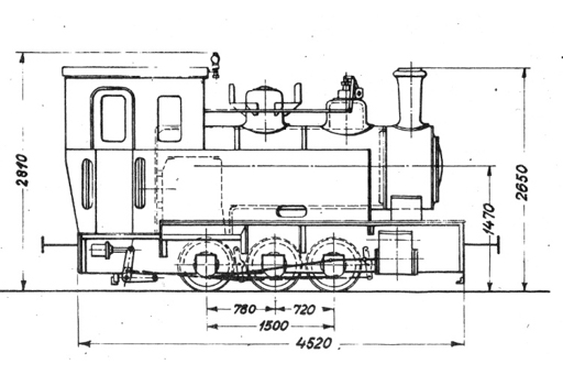 Oprava parní lokomotivy jednotlivé díly
