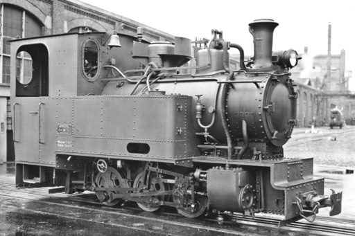 Oprava parní lokomotivy jednotlivé díly